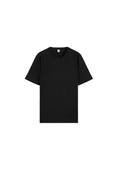 t-shirt girocollo uomo nera ASPESI | 3107 A33501241